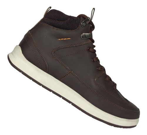 Tenis En Bota Para Hombre En Cuero Marca Monserrate Dakar