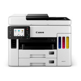 Impresora A Color Multifunción Canon Maxify Gx7010 Con Wifi Blanca