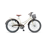 Bicicleta Feminina Aro 26 Caiçara Beach Vintage Retro Ceci