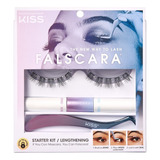 Kit De Pestañas Postizas Kiss Falscara Lengthening Wisps