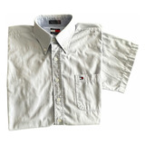 Camisa Tommy Hilfiger Hombre Manga Corta Talla M Cth199