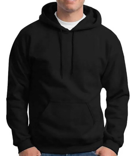 Buzo Canguro Capucha Hoodie Campera Alpina Frizado - Sti