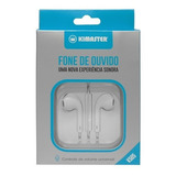 Fone De Ouvido Com Microfone, Controle De Volume Kimaster