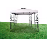 Pérgola Gazebo My Jardin Metal Polyester 3x3  Kwsp3502c *6