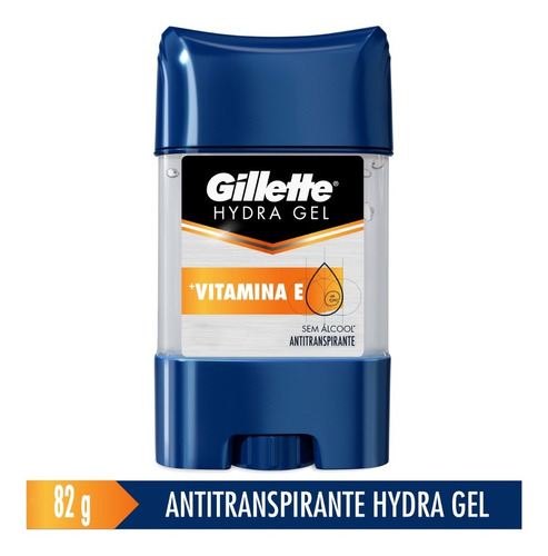 Antitranspirante Gillette Hydra Gel Vitamina E 82 G