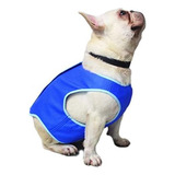 Popetpop Chaleco De Refrigeración Para Perros, Color Azul, A