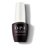 Opi Gelcolor Black Cherry Chutney Semipermanente - 15ml