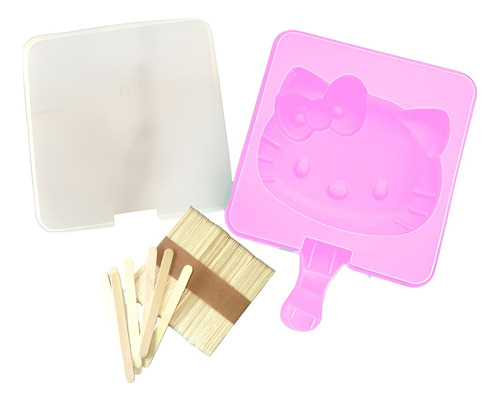 Molde Para Helados Silicona Molde Helados Hello Kitty Palet