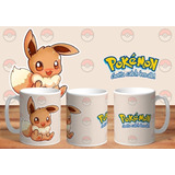 Taza - Tazón De Cerámica Sublimada Pokemon: Eevee