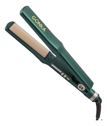 Plancha Profesional Para Cabello Infinity Gonka Color Verde 110v