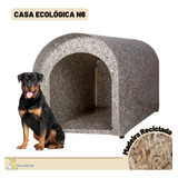 Casinha Cama Cachorro Reciclada N6 Enorme Madeira Ecológica