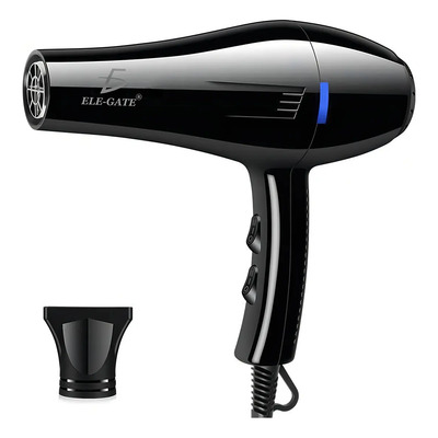 Secadora De Cabello Profesional Portátil 1000w Frio Calor Color Negro | Meses sin interés
