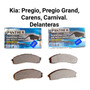 Pastillas De Frenos Panther 0425 Para Kia Carnival/pregio Kia Pregio