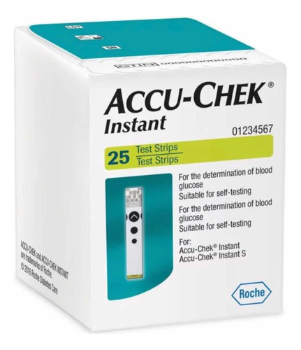 150 Tiras Reactivas Accu Chek Instant // Cintas