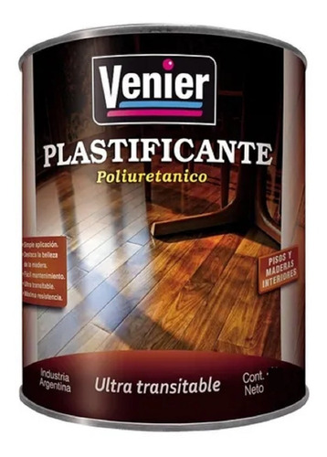 Plastificante Poliuretánico Pisos Madera Venier | 1lt 