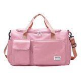 Maleta Deportiva Gym Viaje Bolsa Moda Casual Morral Bcel Xsh Color Rosa