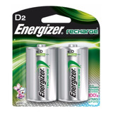 Energizer Pack 2 Pilas Recargables D 2500mah