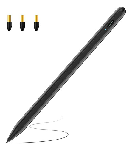 Lapiz Optico Universal Dibujo Para Tab/para iPad Xiron Negro