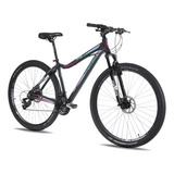 Bicicleta Mtb R29 Top Mega Flamingo 21 Vel Shimano 