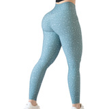 Leggins Deportivos Galasport Push Up Lycra Colombiana Up32