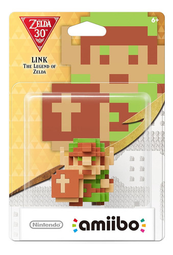 Amiibo 8-bit Link The Legend Of Zelda