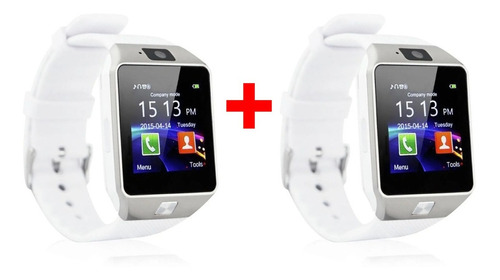 2 X Fitness Teléfono Celular Reloj Inteligente Dz09 Smartwat