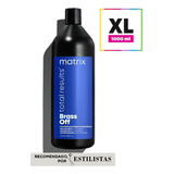  Shampoo Matizador Matrix Brass Off Azul 1000ml