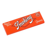 Caja Papel De Fumar Cueros Smoking Orange #8 50 Hojas 