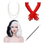 Accesorios Cosplay Cruella De Vil Disfraz Película Disney