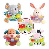 Juguete Bebe Peluche Didactico Musical Luces Babymovil