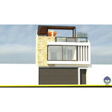Planos De Casas | Arquitectónicos | Diseño  7 X 15 Pdf Y Dwg