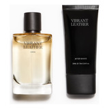 Perfume Zara Vibrant Leather 100 Ml + Aftershave 75 Ml