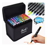 Set De Arte Profesional, Colores Lápices Kit Dibujo