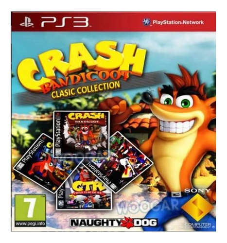 Crash Bandicoot Pack 1+2+3+ctr Juego Original Playstation 3