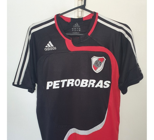 Camiseta River Plate adidas Negra 2007 Ariel Ortega Talle S