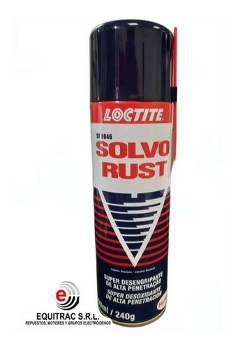 Lubricante Loctite Solvo Rust Aflojatodo Con Oxido