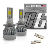 Kit Cree Led  C6s H1 H3 H7 H11 9006/5 5202 880 + 2 T10