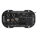 Digital De Audio Bluetooth Amplificador Placa Mini 12v 220v