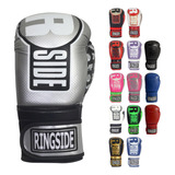 Guantes De Boxeo Ringside Large Silver/black