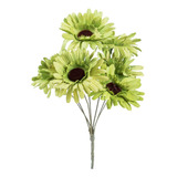 Ramo De Gerbera Artificial 30cm Calidad Premium