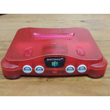 Nintendo 64 Cereja Edição Sabores Apenas O Console Original 