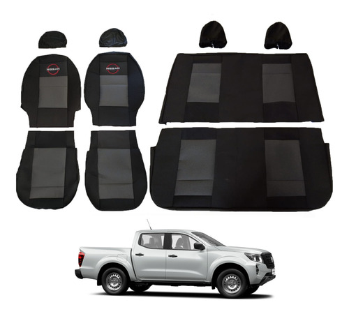 Fundas De Asientos Nissan Frontier Le Modelo 2020-2023