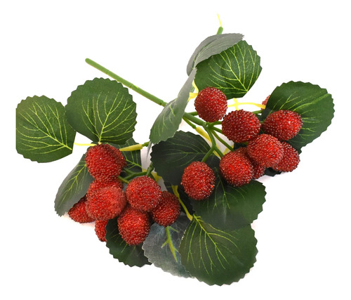 Viociwuo Bayberry Artificial, Paquete De 2, Ramo De Frutas D