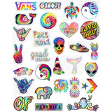 Planilla De Stickers Multicoloridos 28 Cm Aprox