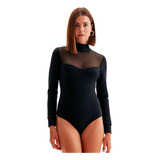 Body Easy Lança Perfume Transparência Ou24 Preto Feminino