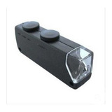 Mini Lupa Microscopio  60x- 100x Con Estuche + Luz Led