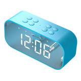 Despertador Portátil Altavoz Reloj De Cabecera Radio Fm