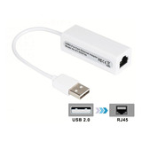 Adaptador / Convertidor Ethernet Red Rj45 A Usb 2.0