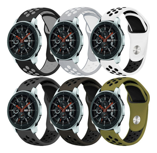 6 Correas De 22mm Para Huawei Watch Gt4 Gt3 Gt2 Gt 4 3 2 Pro