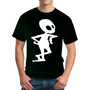 Camisetas Estampadas Algodón Todas Las Tallas Diseño: Alien